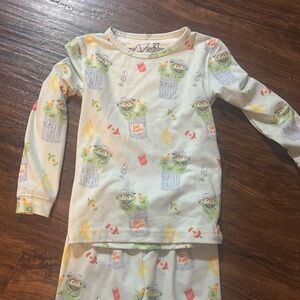Copper Pearl Sesame Street pajamas